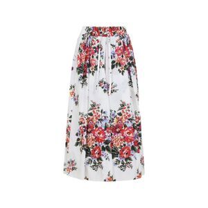 Dolce & Gabbana Women Flower Print Long Skirt